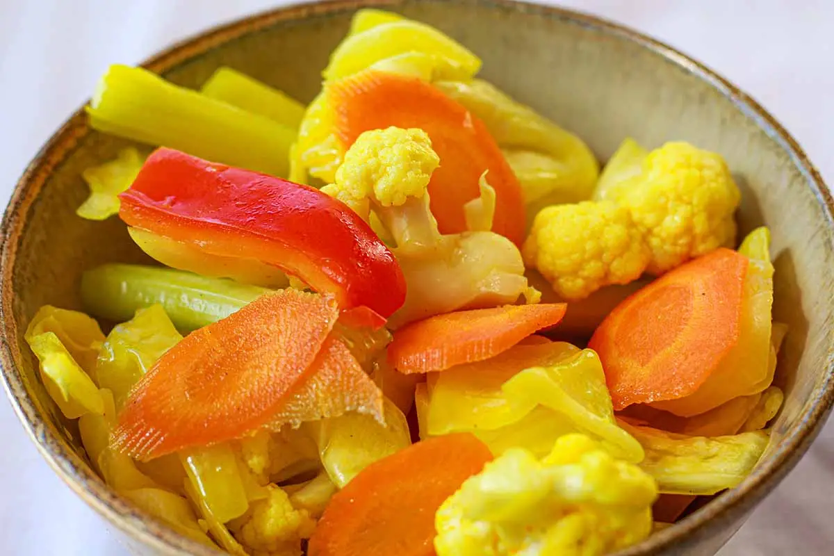 Homemade pickles