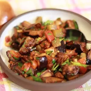 eggplant cubes